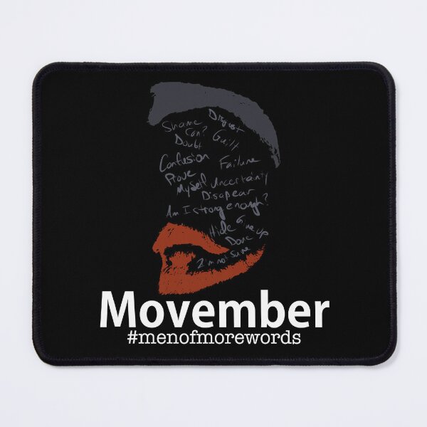 Item preview, Movember thoughts designed and sold by CDWoriginals.