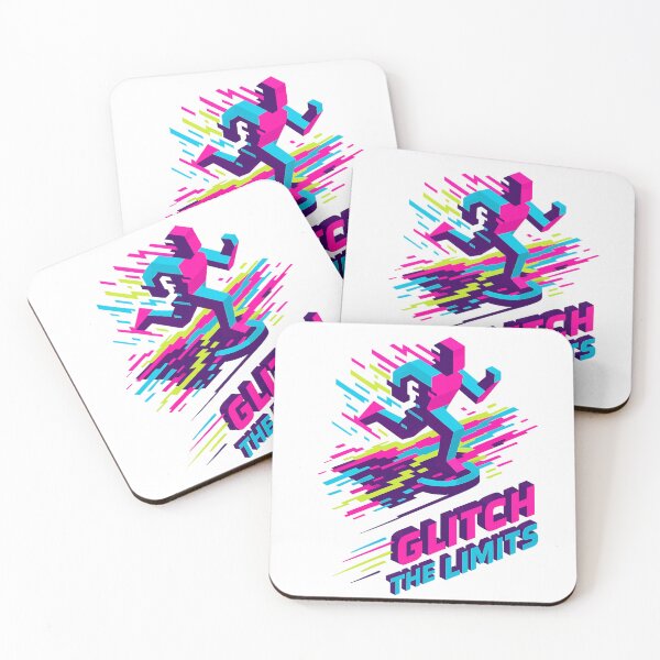 Item preview, Glitch The Limits — Data Burst Neon Runner Design designed and sold by DSGIN4YOU.