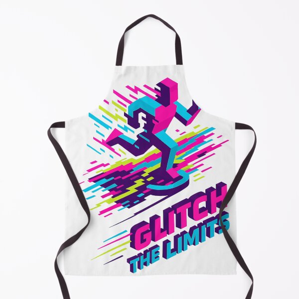 Item preview, Glitch The Limits — Data Burst Neon Runner Design designed and sold by DSGIN4YOU.