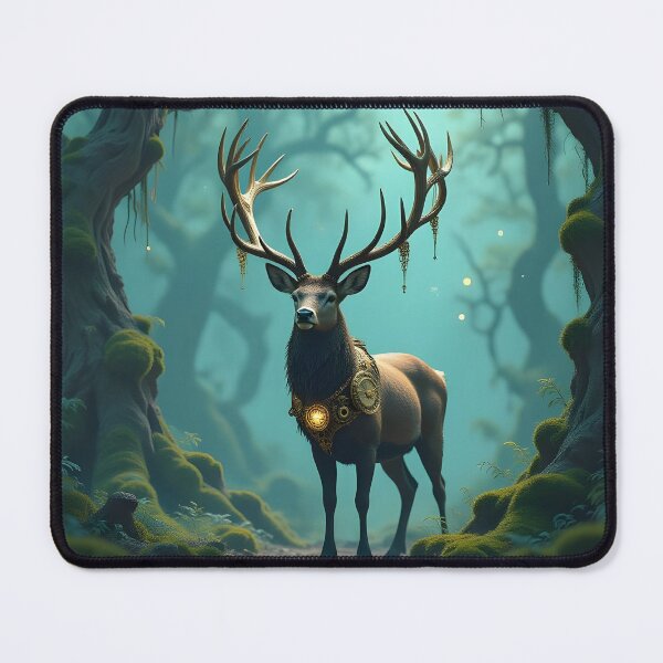 Item preview, Majestic Stag In A Forgotten Forest designed and sold by Wiss2Arts.
