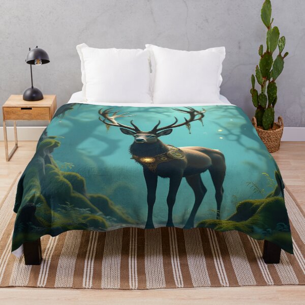 Item preview, Majestic Stag In A Forgotten Forest  designed and sold by Wiss2Arts.