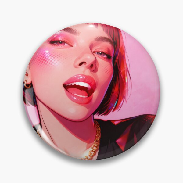 Item preview, Scarlett's Gaze - Many Faces - Pop Art designed and sold by CleverCulture.