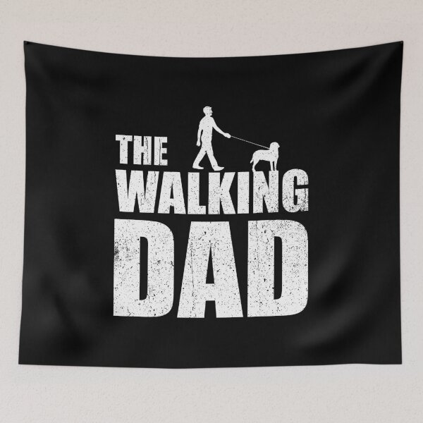 Item preview, The Walking Dad - Labrador Dog Walking Lover designed and sold by kavitasyavera.