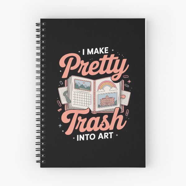 Item preview, Scrapbooking Journal - I Make Pretty Trash Into Art designed and sold by DrewLeuschke.