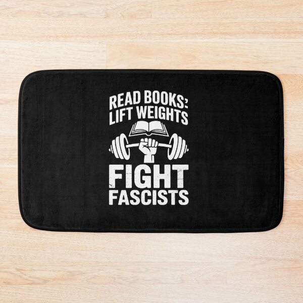 Item preview, Read Books Lift Weights Fight Fascists designed and sold by VasilisLamArt.