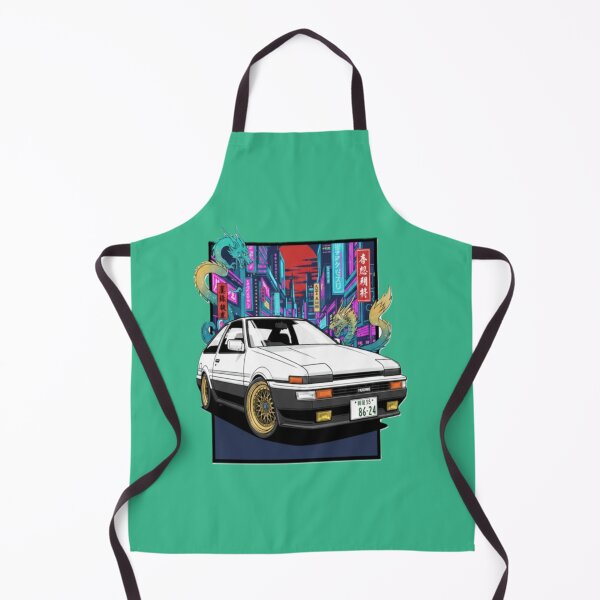 Item preview, JDM AE86 Trueno Neon City Tee designed and sold by WizKyDesign.