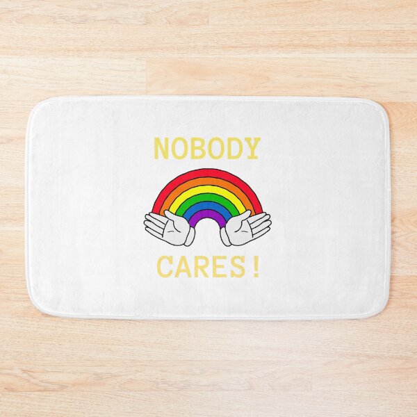 Item preview, Nobody cares! designed and sold by The Cozy Cauldron.