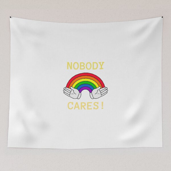 Item preview, Nobody cares! designed and sold by The Cozy Cauldron.