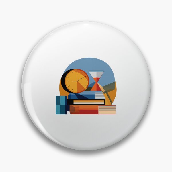 Item preview, Study Time With Classic Book Clock Art designed and sold by FWLKIT.