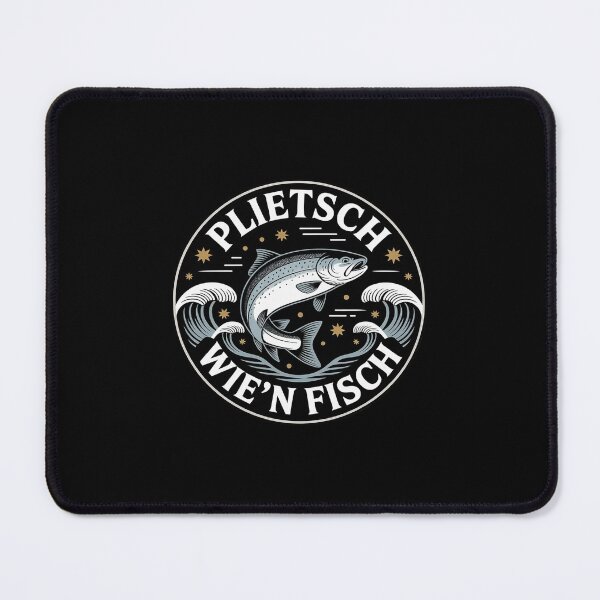 Item preview, Plietsch Wien Fisch Elegant Circle designed and sold by AmparoBoyle.