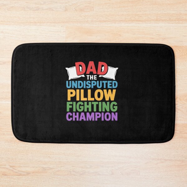 Item preview, Pillow Fighter, Dad The Undisputed Pillow Fighting Champion designed and sold by VasilisLamArt.