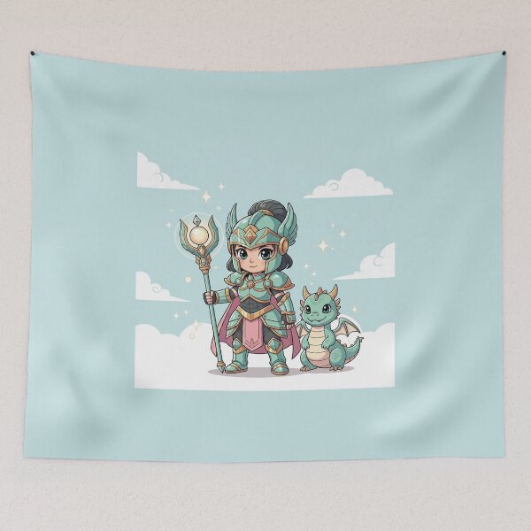 Item preview, Dragon Warrior designed and sold by Mandarinaut.