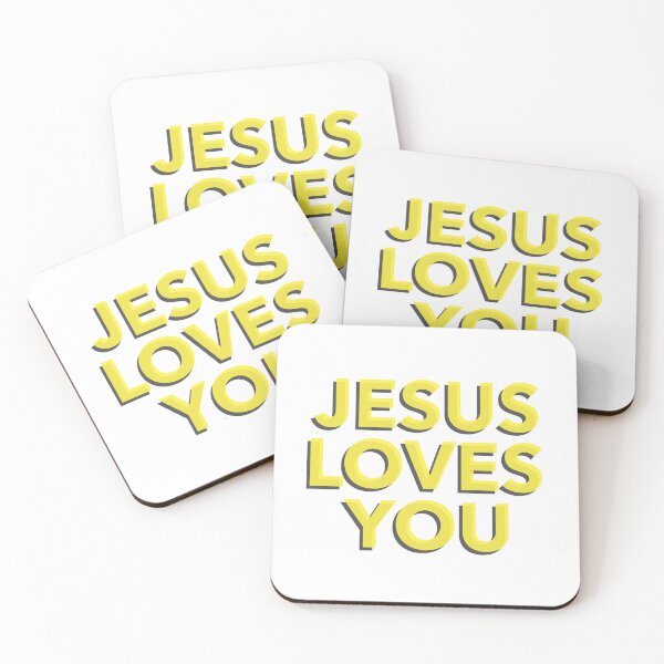 Item preview, Jesus Loves You designed and sold by The Cozy Cauldron.