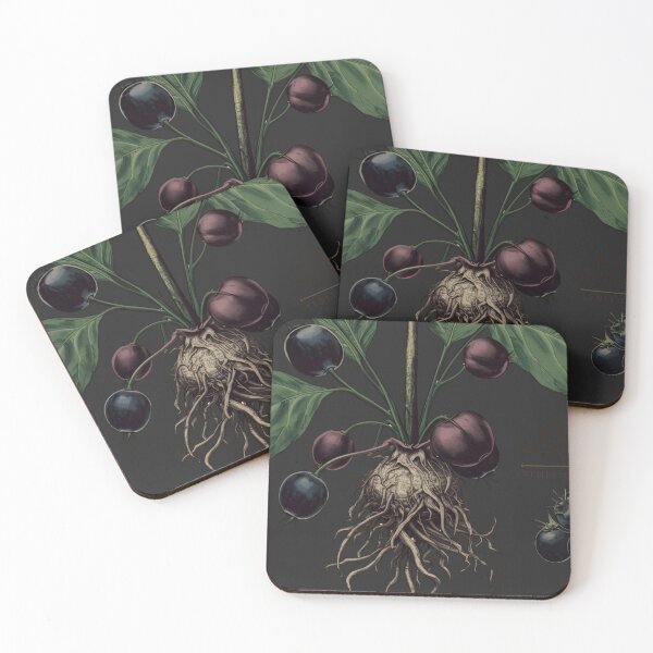 Item preview, Vintage Belladonna Print | Dark Academia Botanical Illustration | Scholar Decor designed and sold by JACI'S STORE.