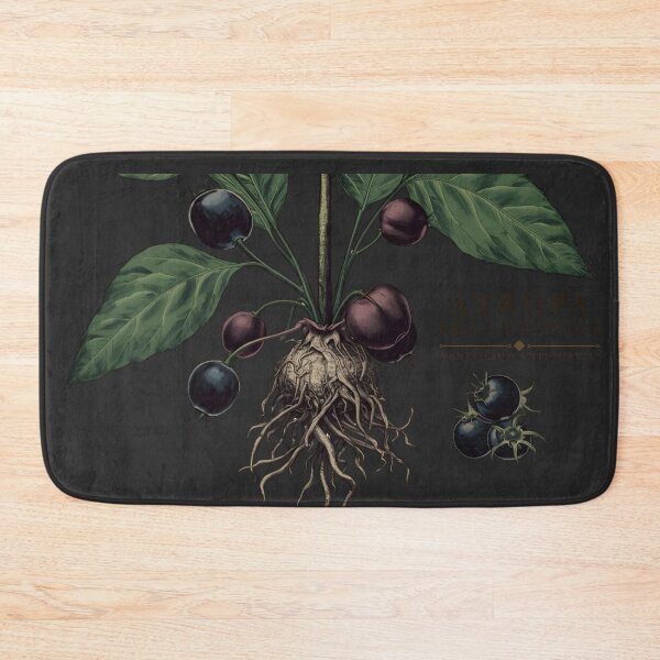 Item preview, Vintage Belladonna Print | Dark Academia Botanical Illustration | Scholar Decor designed and sold by JACI'S STORE.