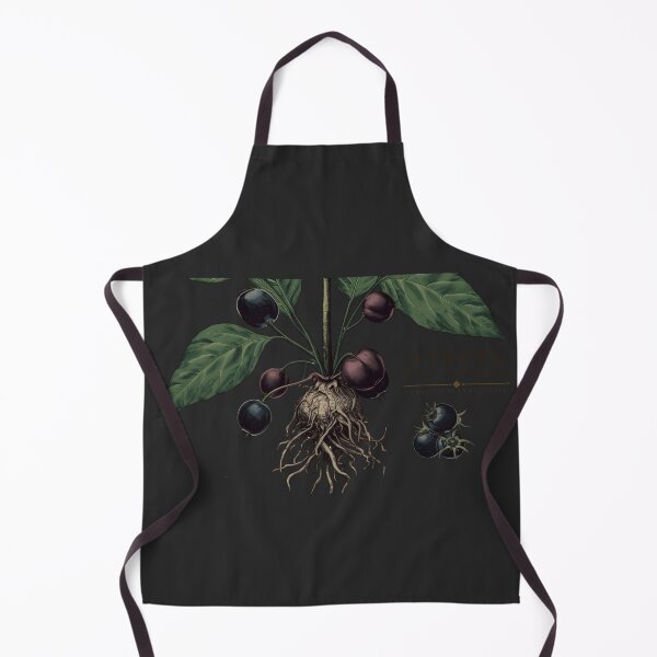 Item preview, Vintage Belladonna Print | Dark Academia Botanical Illustration | Scholar Decor designed and sold by JACI'S STORE.