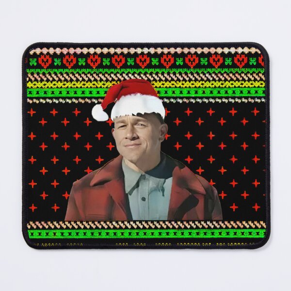 Item preview, Charlie Hunnam (Ed Gein) Yes Mother Funny Christmas Meme designed and sold by PugPuppyLife.