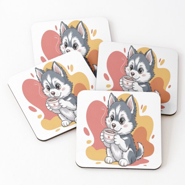 Item preview, peppermint mocha husky designed and sold by Thecloud5.