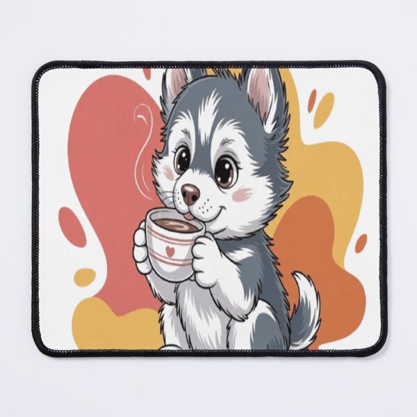 Item preview, peppermint mocha husky designed and sold by Thecloud5.