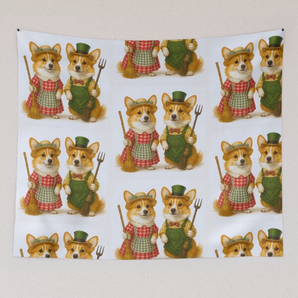 Item preview, Country Corgis designed and sold by vernonplatt.