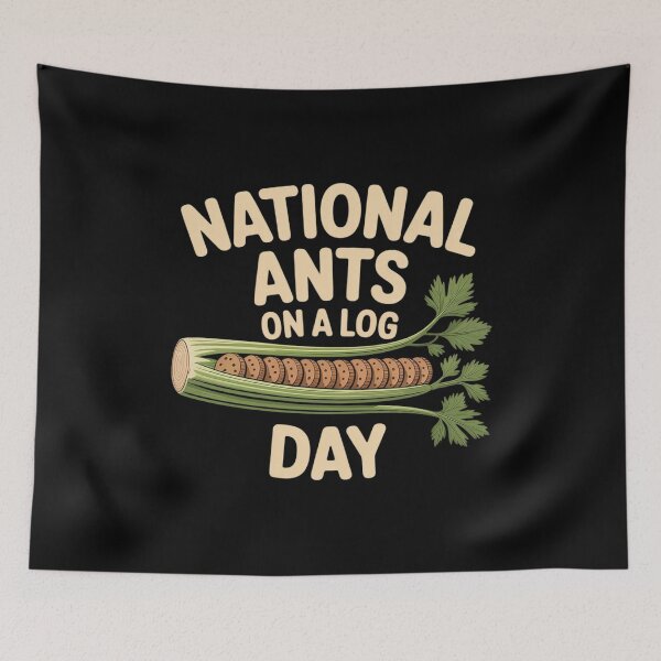 Item preview, National Ants On A Log designed and sold by AmparoBoyle.