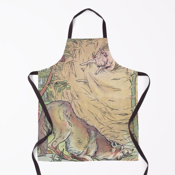 Item preview, 'Three little pigs' and the Big Bad Wolf by Joseph Jacobs designed and sold by Filologica.