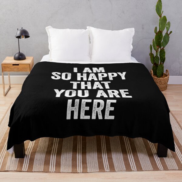 Item preview, I Am So Happy That You Are Here - Positive Affirmation Kind Motivational Teacher Student Gift designed and sold by kamalasyakila.