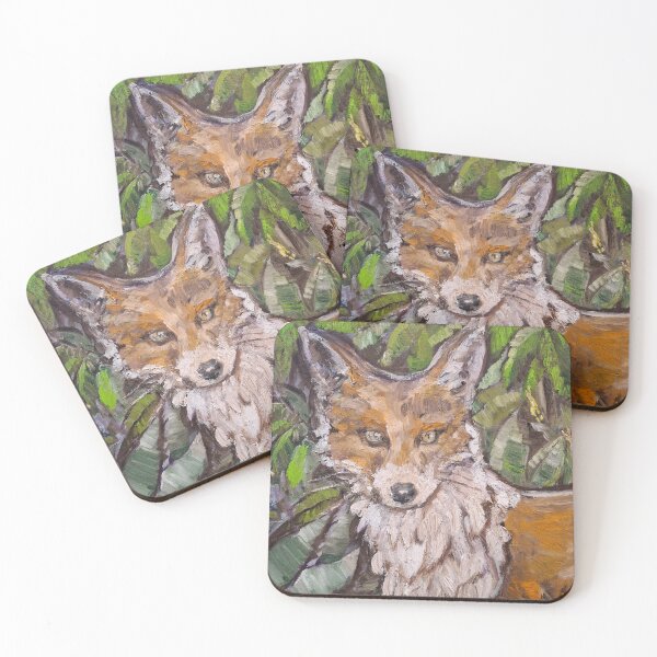 Item preview, Fox portrait  designed and sold by Liz HL Art Shop.
