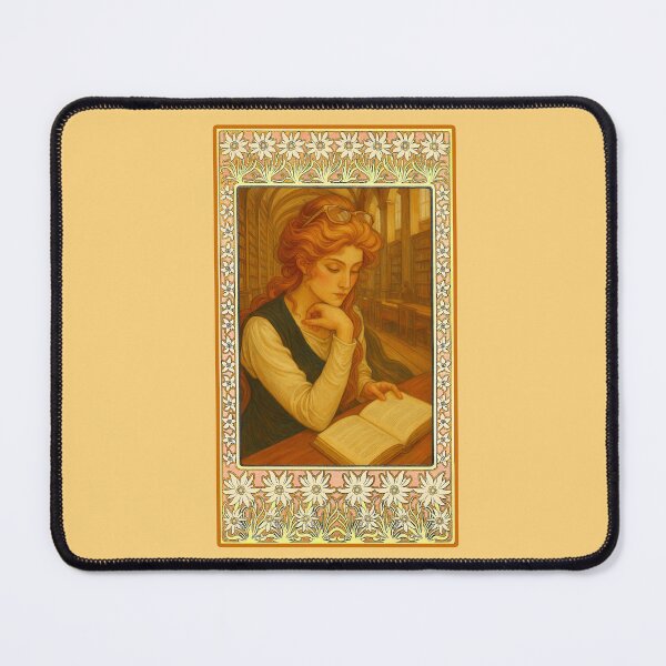 Item preview, Woman Reading in Trinity College Library designed and sold by Tridentulus.