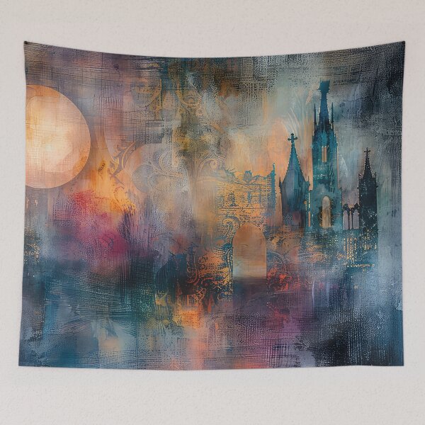 Item preview, Cathedral of the Dying Sun designed and sold by NeoNebulaArt.