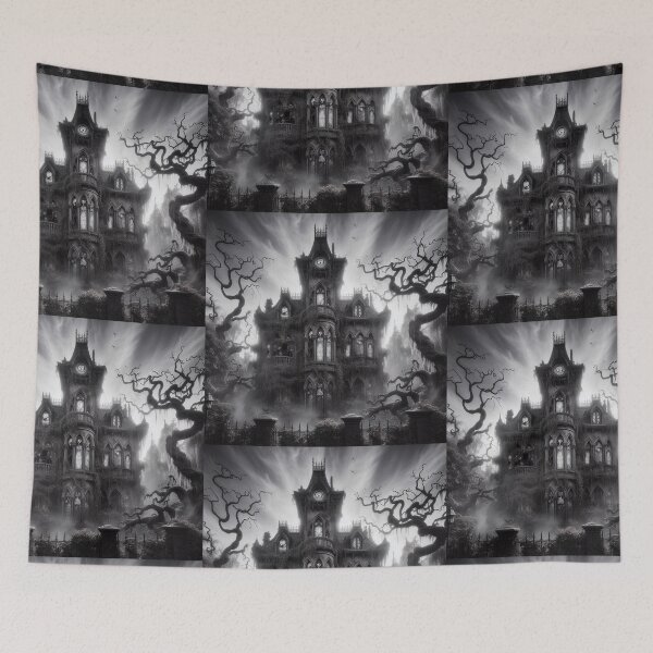 Item preview, Spooky Castle designed and sold by Mywaymylife.