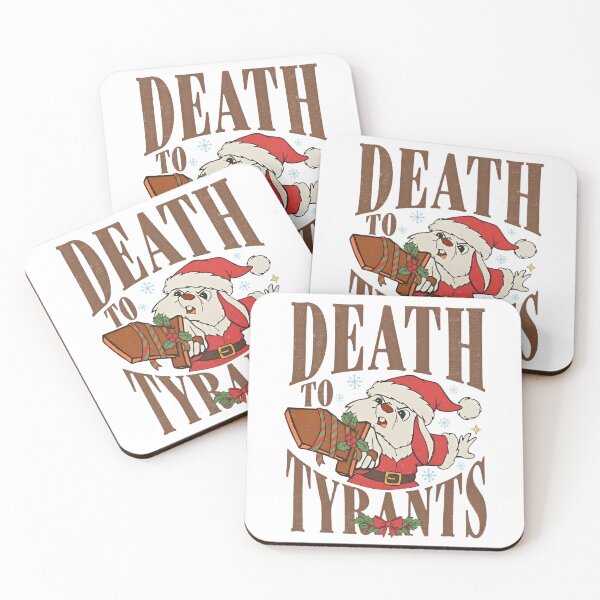 Item preview, Death To Tyrants Funny Christmas designed and sold by PugPuppyLife.