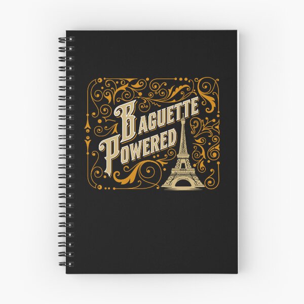 Item preview, Baguette Powered – French Humor & Paris Pride Design designed and sold by FrancophileFun.