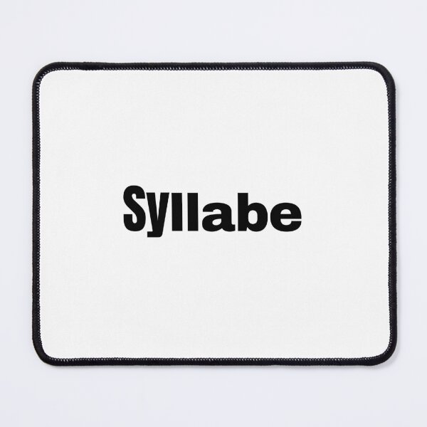 Item preview, Syllable – essence of the word and rhythm designed and sold by La Boutique des Ecrivains.
