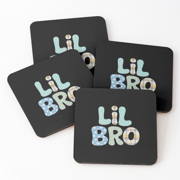 Item preview, Lil Bro - Little Brother, Younger Sibling Appliqué Sewing designed and sold by AmparoBoyle.