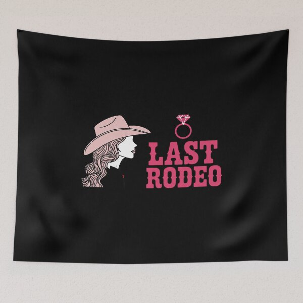 Item preview, Last Rodeo Bachelorette Party Bride Cowgirl Theme Pink designed and sold by DrewLeuschke.