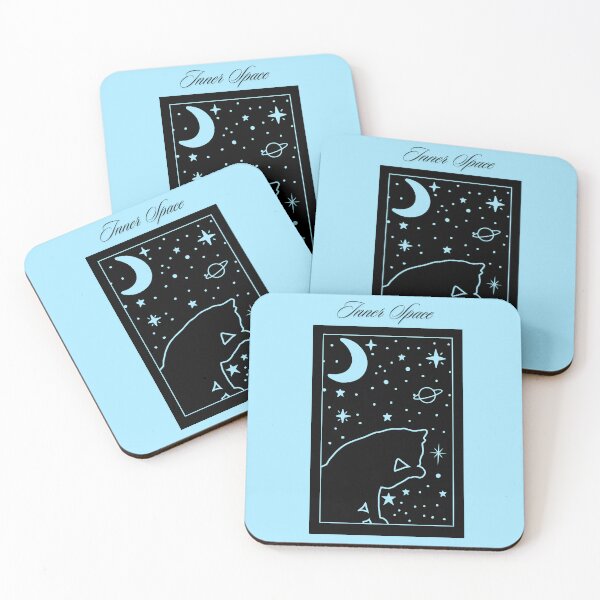 Item preview, Lucky Moon Cat & Your Inner Space designed and sold by Naturich.