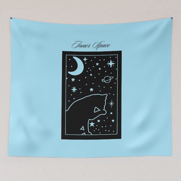 Item preview, Lucky Moon Cat & Your Inner Space designed and sold by Naturich.