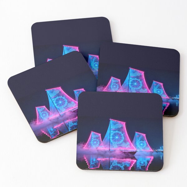Item preview, Neon Ship Boating  designed and sold by ChristinasMess.