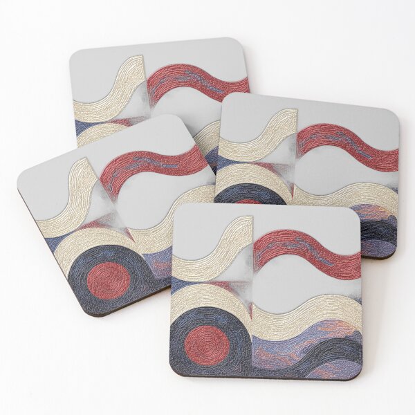 Item preview, part abstract convoluted bumps colorful display designed and sold by SmashingDeals.