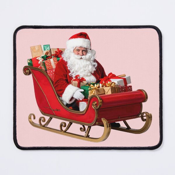 Item preview, Classic Santa in Sleigh - Full of Christmas Packages designed and sold by christmas-xmas.