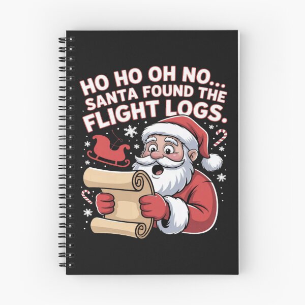 Item preview, Santa Found The Flight Logs Christmas In July Conspiracy Fan designed and sold by StacyAntunez6.