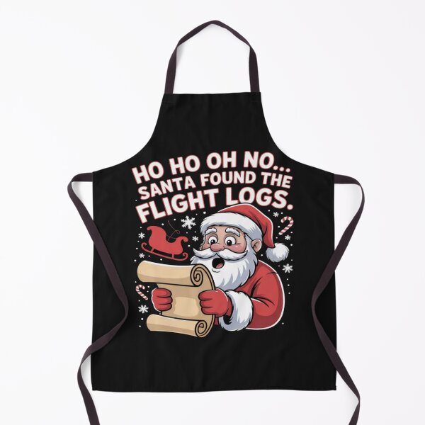 Item preview, Santa Found The Flight Logs Christmas In July Conspiracy Fan designed and sold by StacyAntunez6.