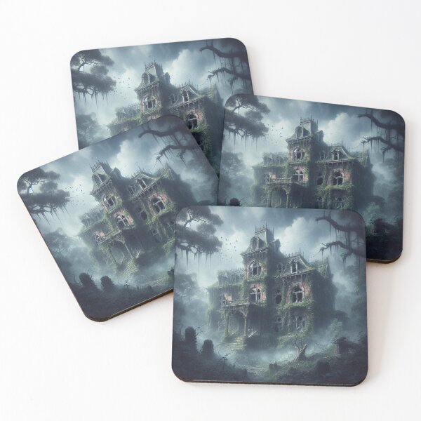 Item preview, Old Spooky Castle designed and sold by Mywaymylife.