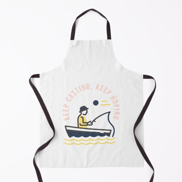 Item preview, Keep casting, keep hoping. Fishing design designed and sold by SofikoDesigns.