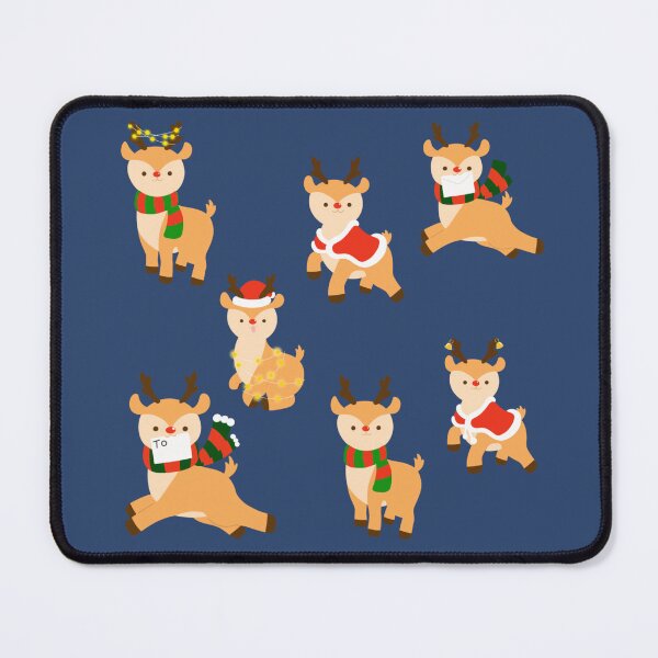 Item preview, Christmas Rudolph Sticker designed and sold by BranketRabbit.
