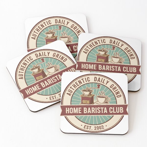 Item preview, Home Barista Club – Vintage Coffee Lovers Design designed and sold by StudioEcho.