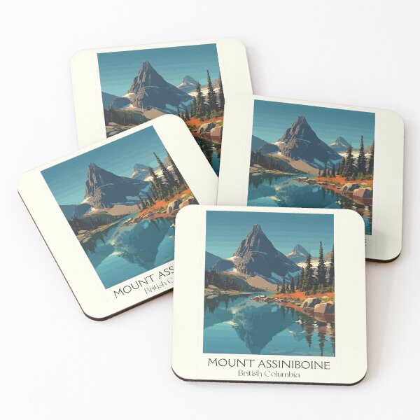 Item preview, Mount Assiniboine BC | "Matterhorn of the Rockies" Art designed and sold by TuncGK.