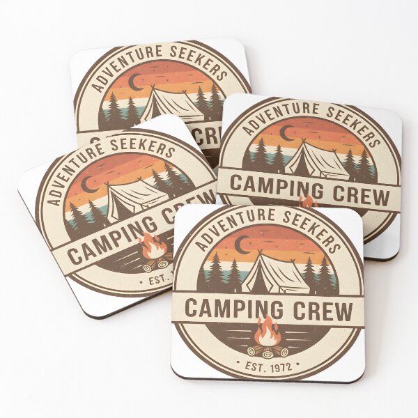 Item preview, Adventure Seekers – Retro Camping Crew Design designed and sold by StudioEcho.