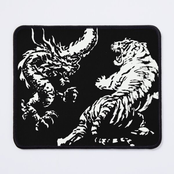 Item preview, Dragon vs Tiger designed and sold by Chad's Fresh Art.